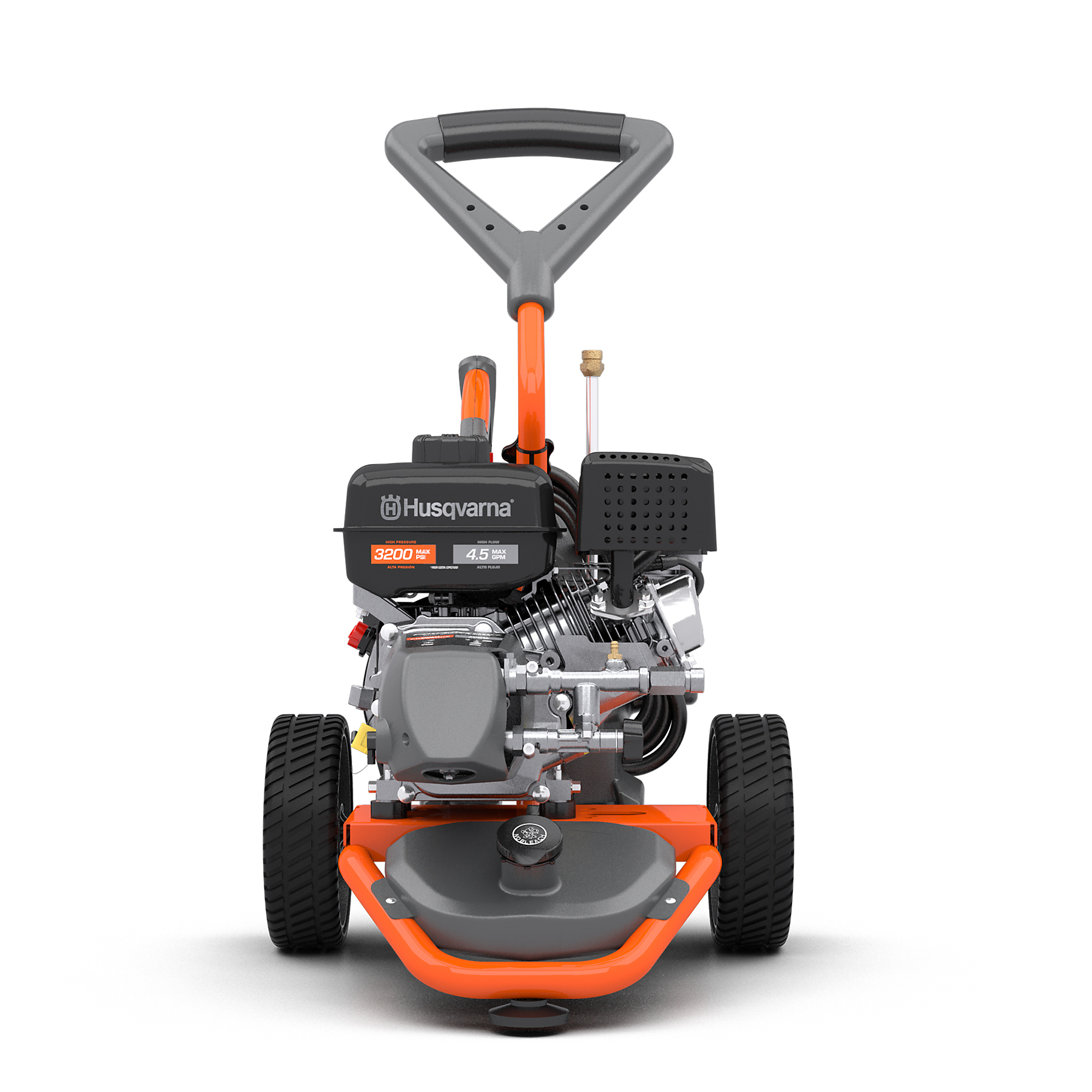 Husqvarna Gas Pressure Washer — 3200 PSI, POWERflow+ Technology, Briggs & Stratton Engine, Model# 022014
